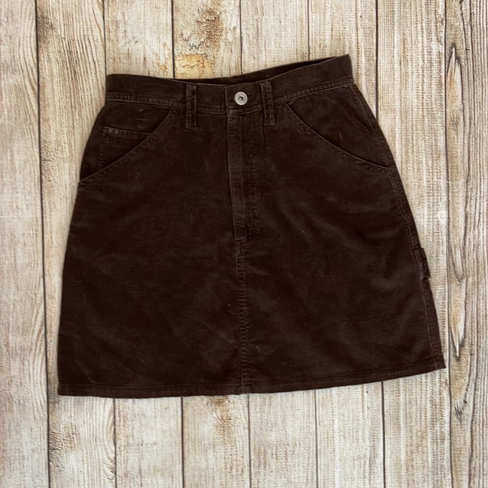 Brown corduroy skirt size 1/2